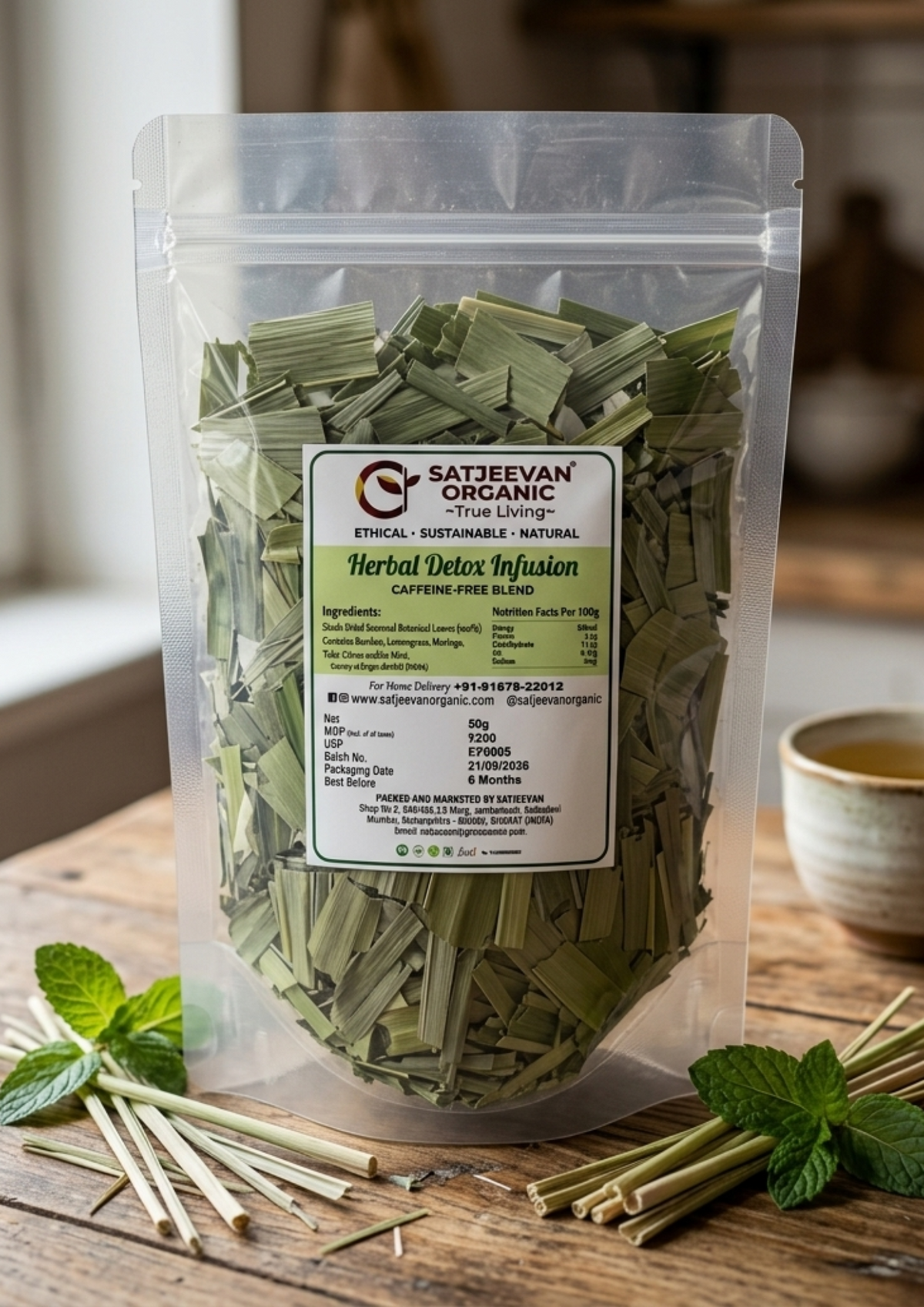 Organic Herbal Detox Infusion 50g