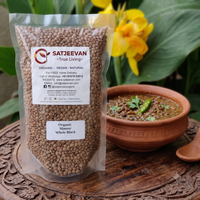 Organic Masoor Whole Black
