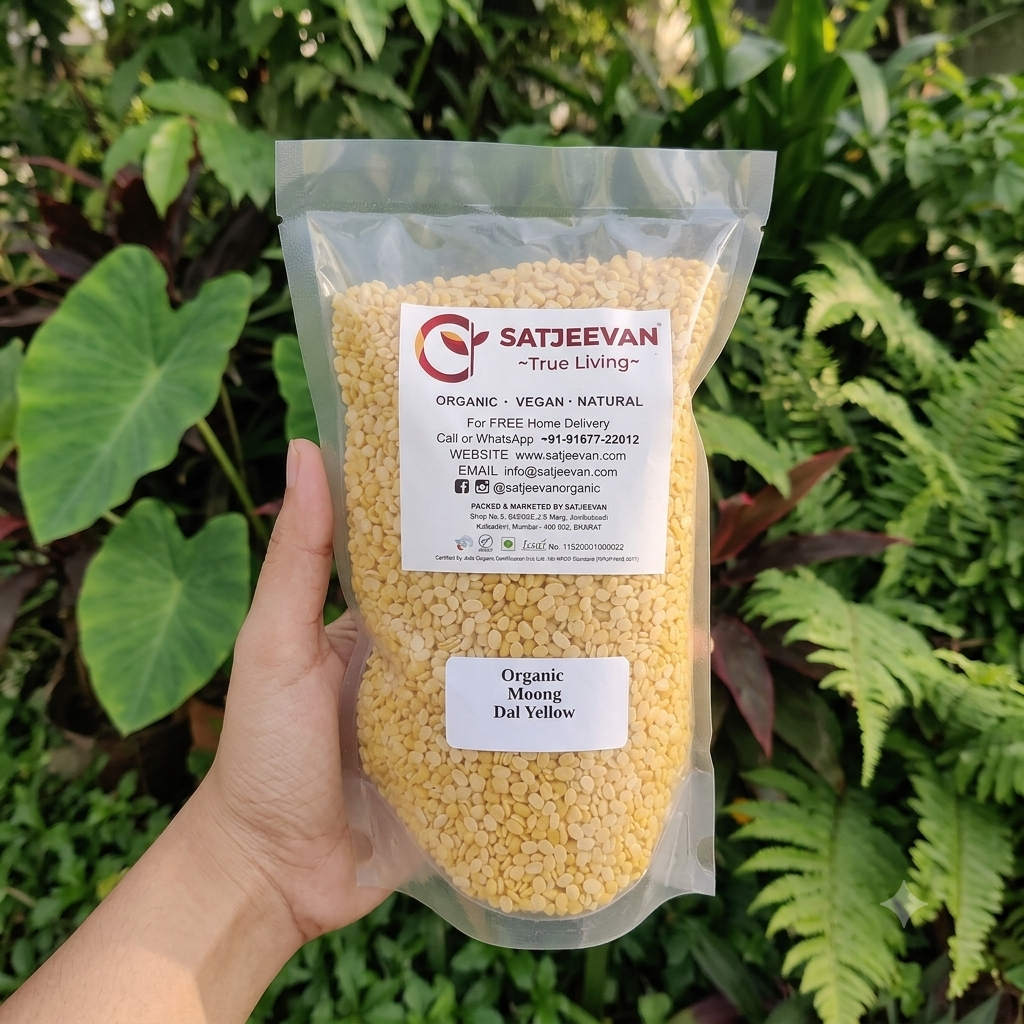 Organic Moong Dal Yellow