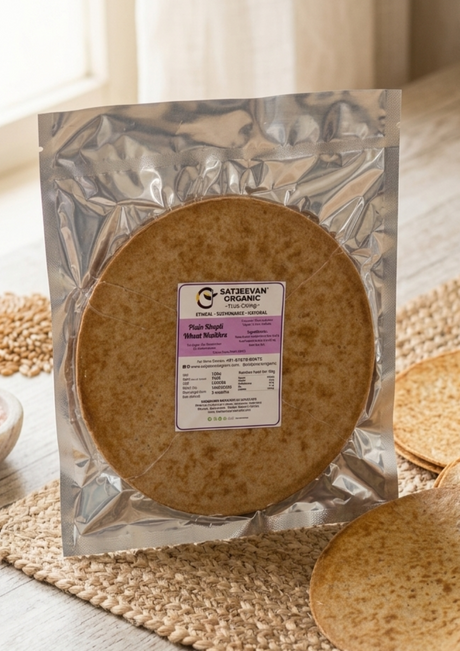 Organic Plain Khapli Wheat Khakhra 180g