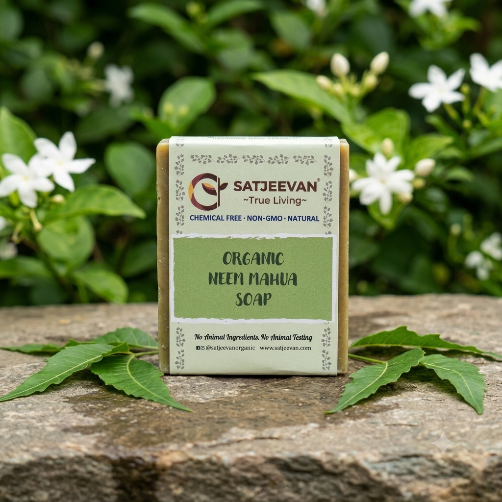Organic Neem Mahua Soap 100g