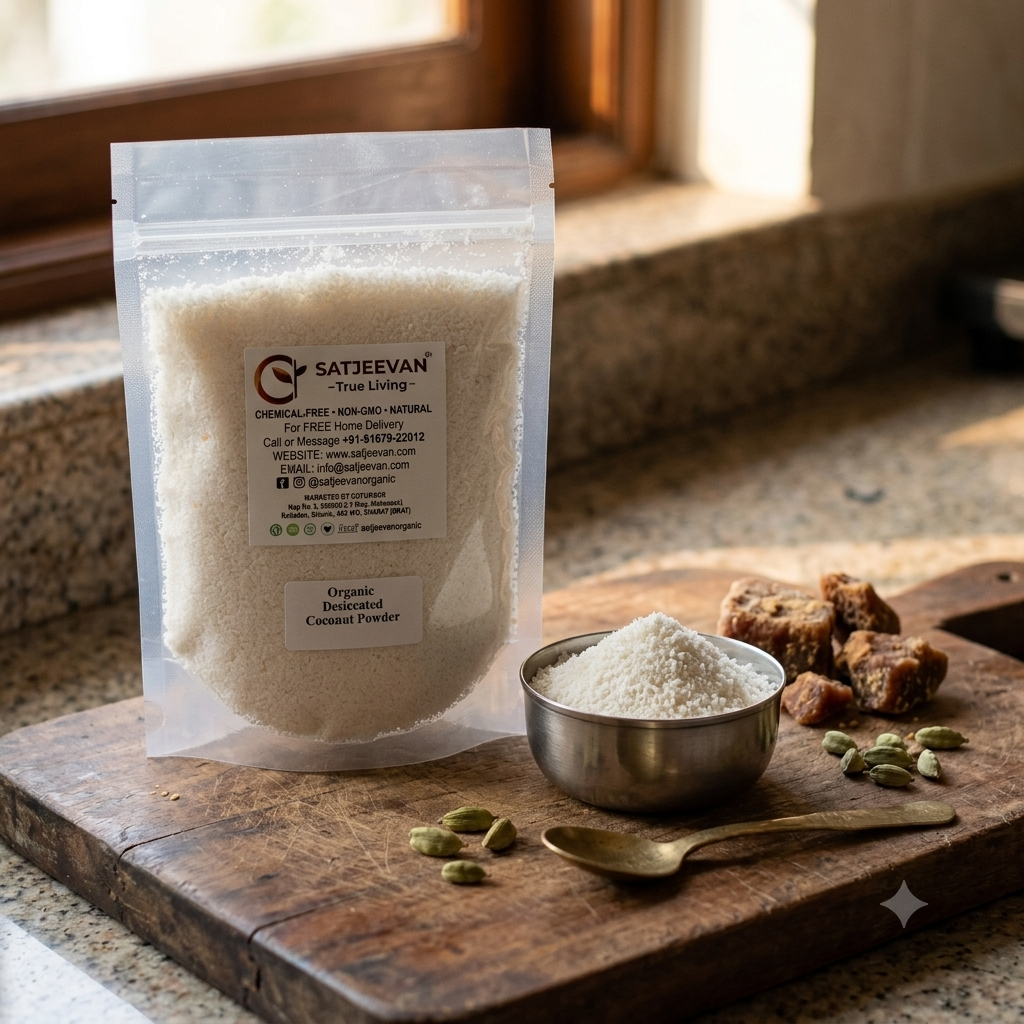 Organic Dessicated Coconut Powder 200g