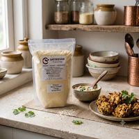 Organic Stone-Ground Chana Besan Flour 500g