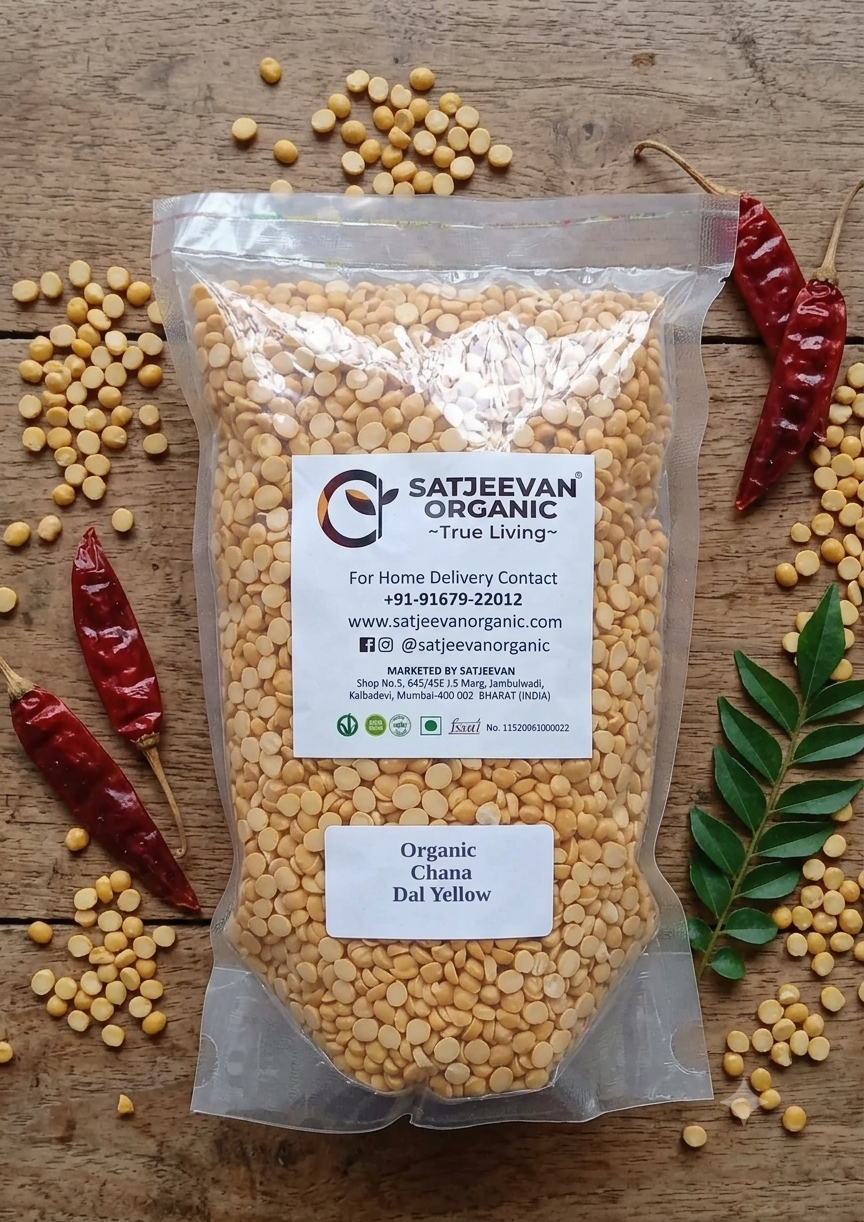 Organic Chana Dal Yellow