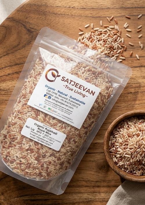 Organic Hand-Pounded Rajamudi Rice