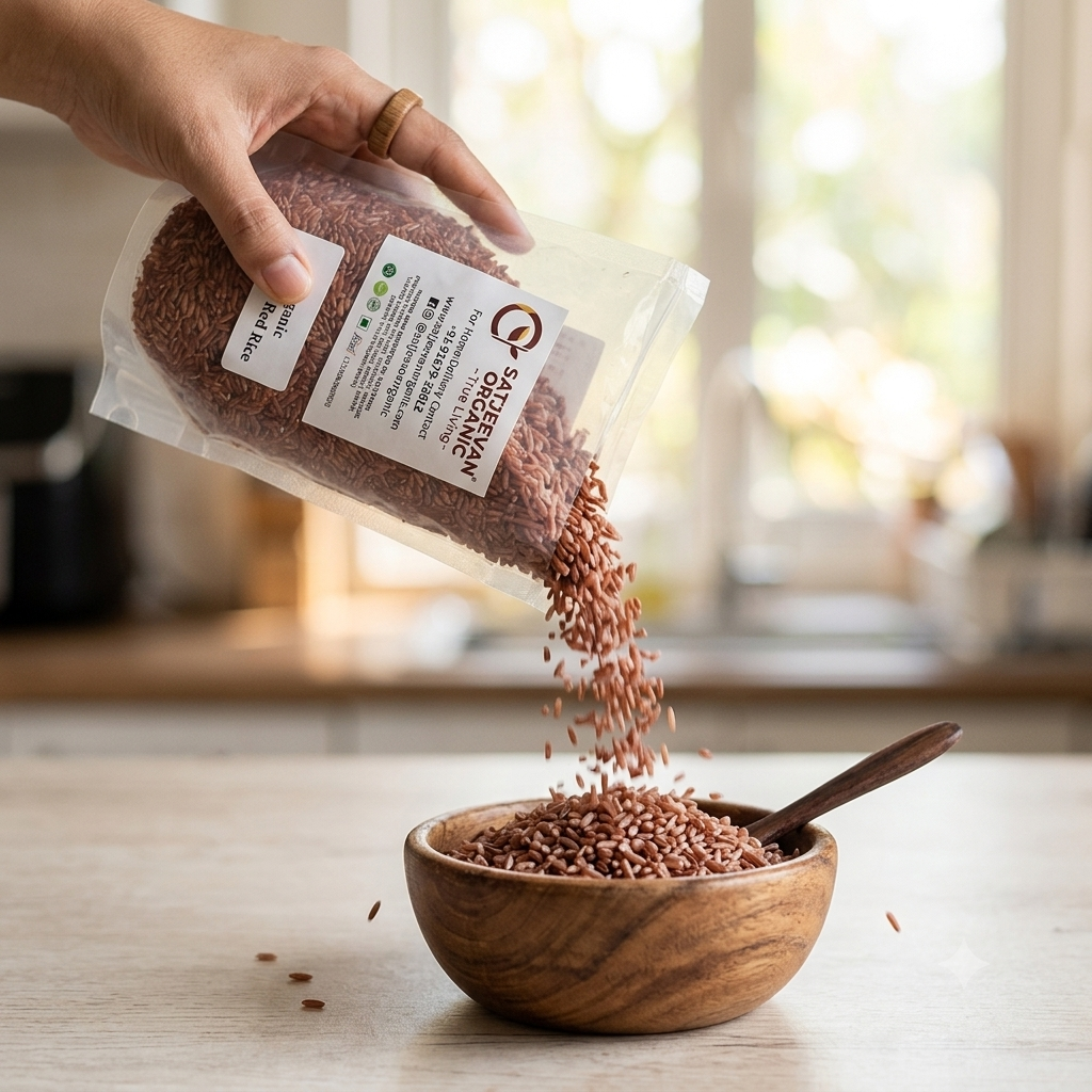 Organic Ancient Red Rice