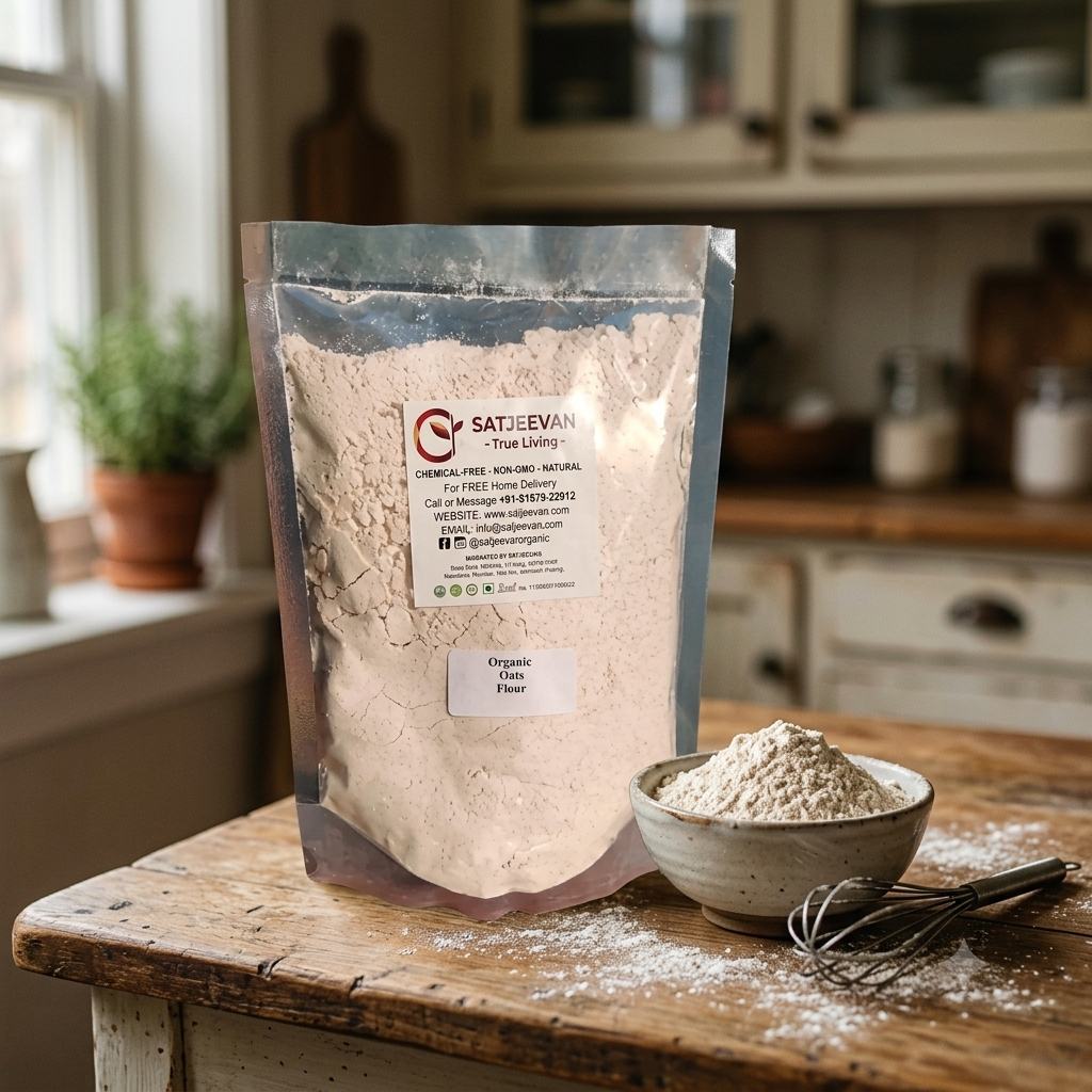 Organic Oats Flour 500g