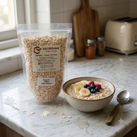 Organic White Oats Flaked 500g