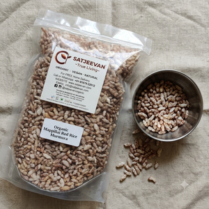 Organic Mappillai Red Rice Murmura 200g
