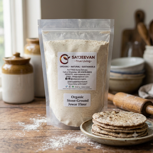 Organic Stone-Ground Jowar Flour 1000g