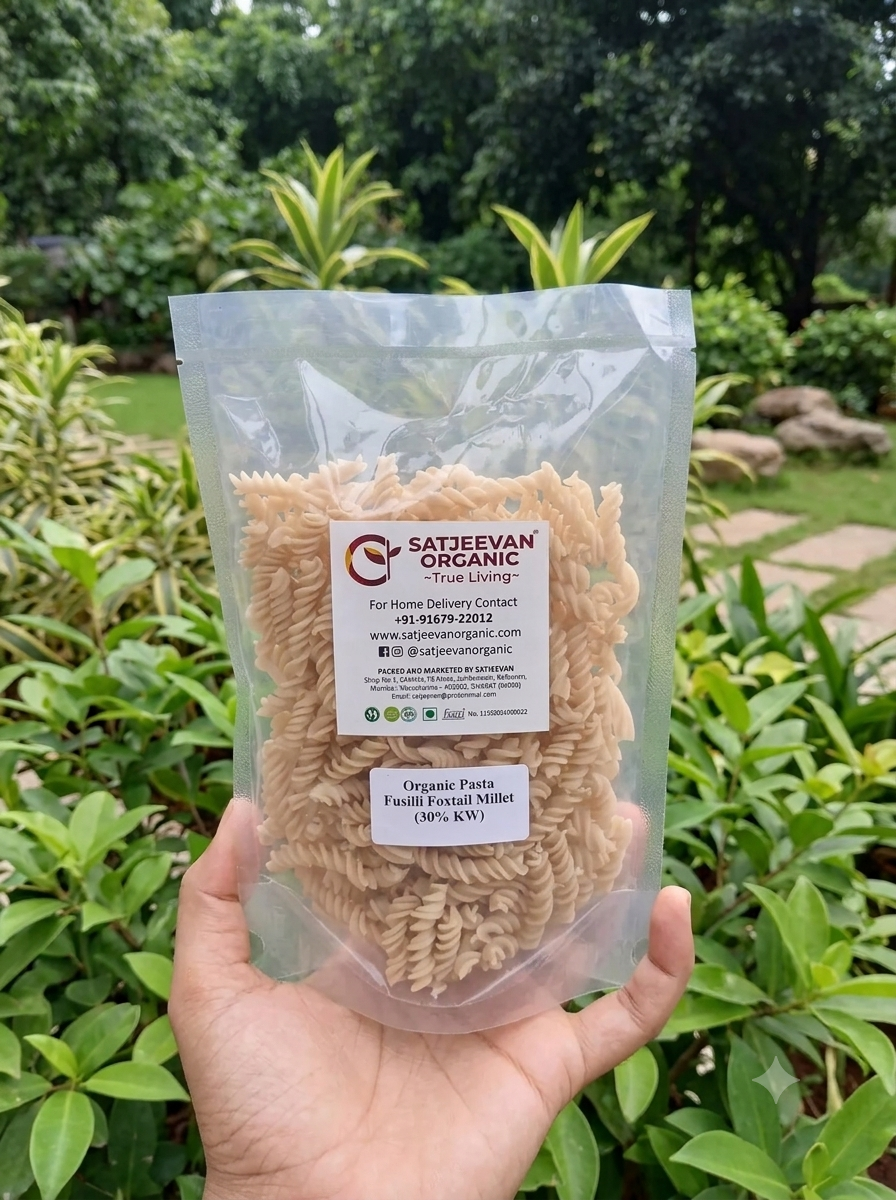 Organic Pasta Fusilli Foxtail Millet (30%KW) 200g
