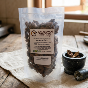 Organic Black Badi Elaichi Cardamom 100g