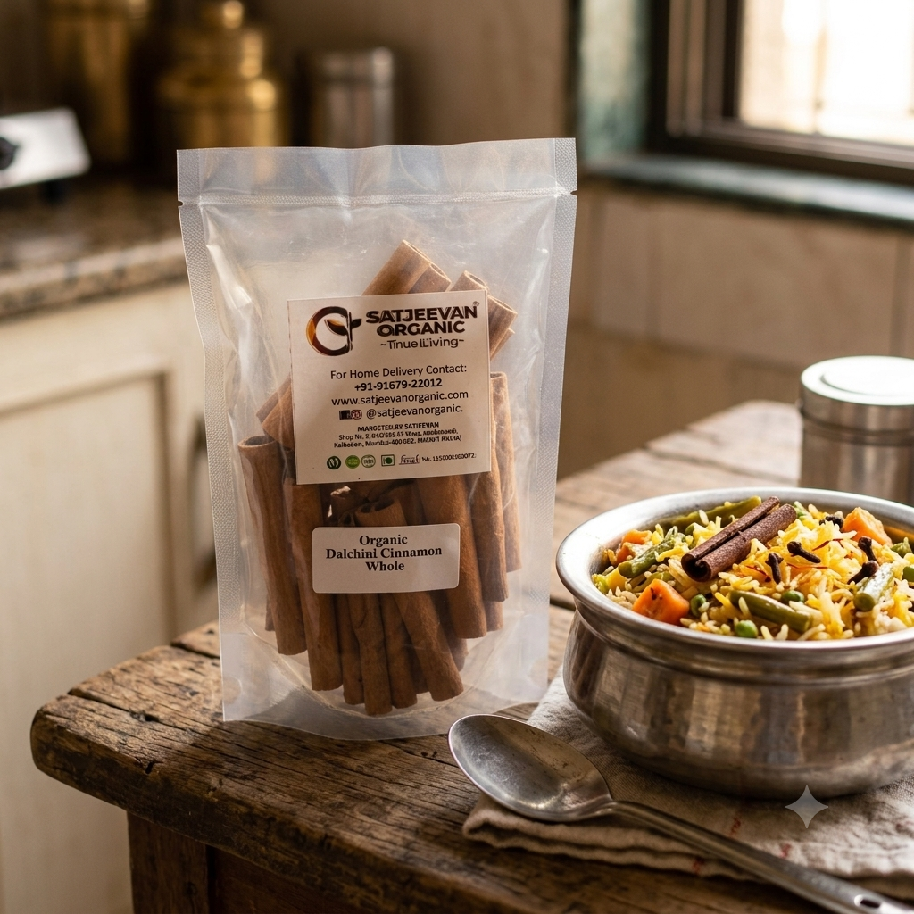 Organic Dalchini Cinnamon Whole 100g