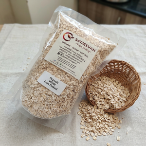 Organic White Oats Flaked 500g