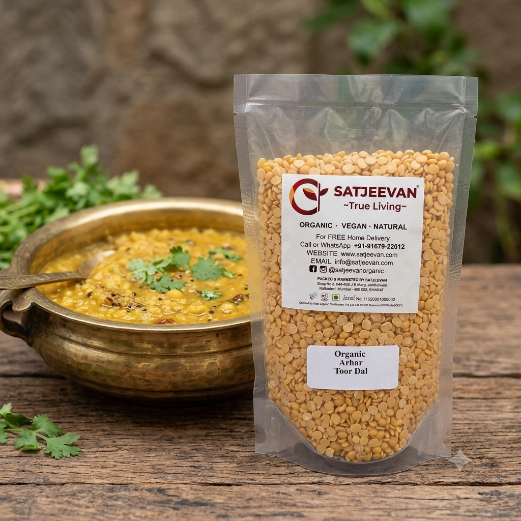 Organic Arhar Toor Dal