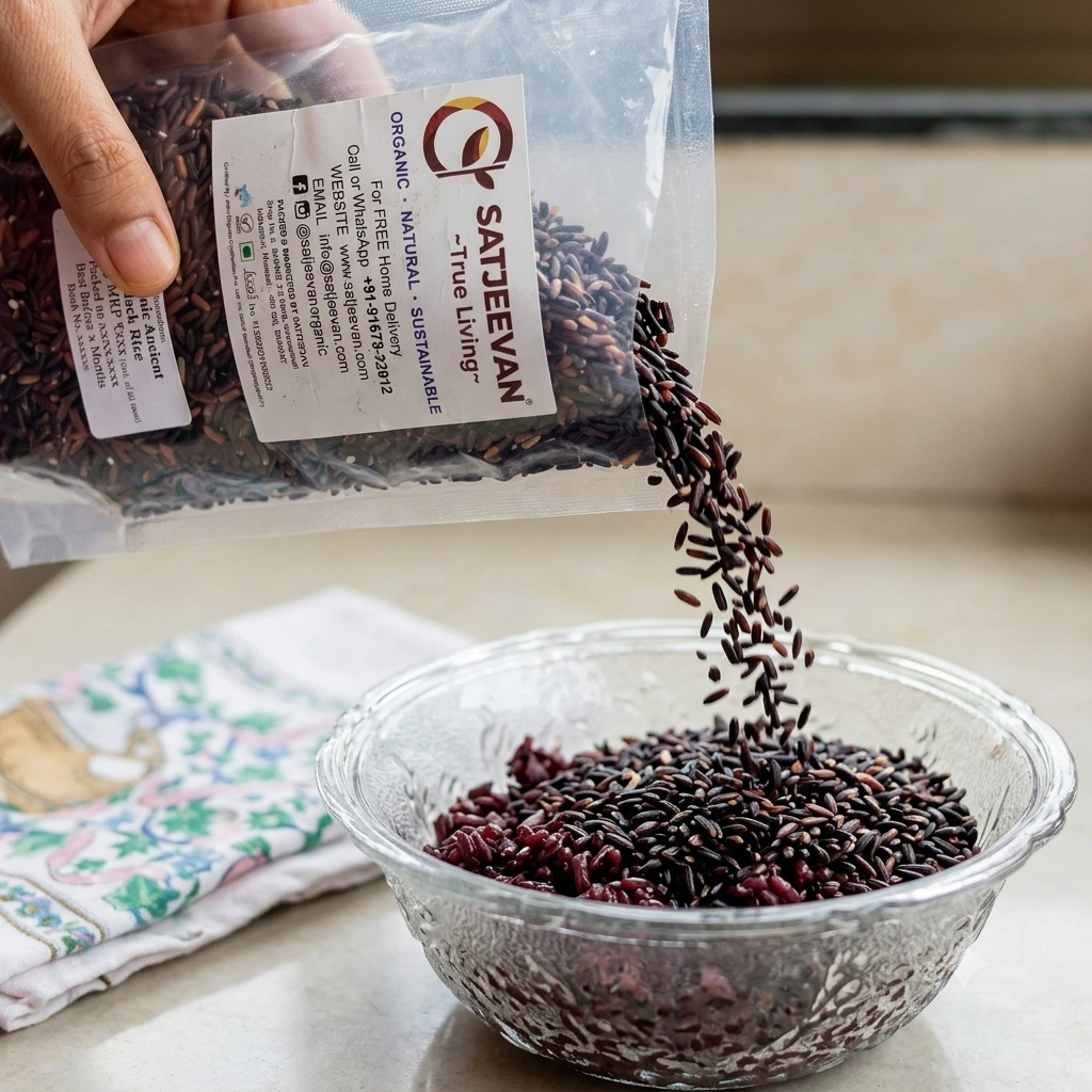 Organic Ancient Black Rice