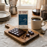 Organic Nibs Chocolate Bar 90% Cacao 70g
