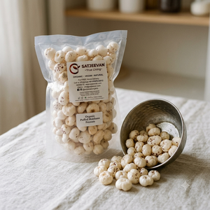 Organic Puffed Makhana Foxnuts 100g