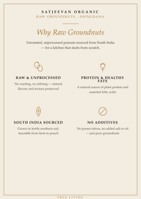 Organic Raw Shingdana Groundnuts 500g
