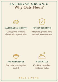 Organic Oats Flour 500g