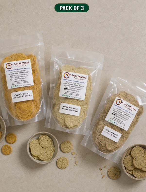 Gluten Free Crunchies Pack of 3
