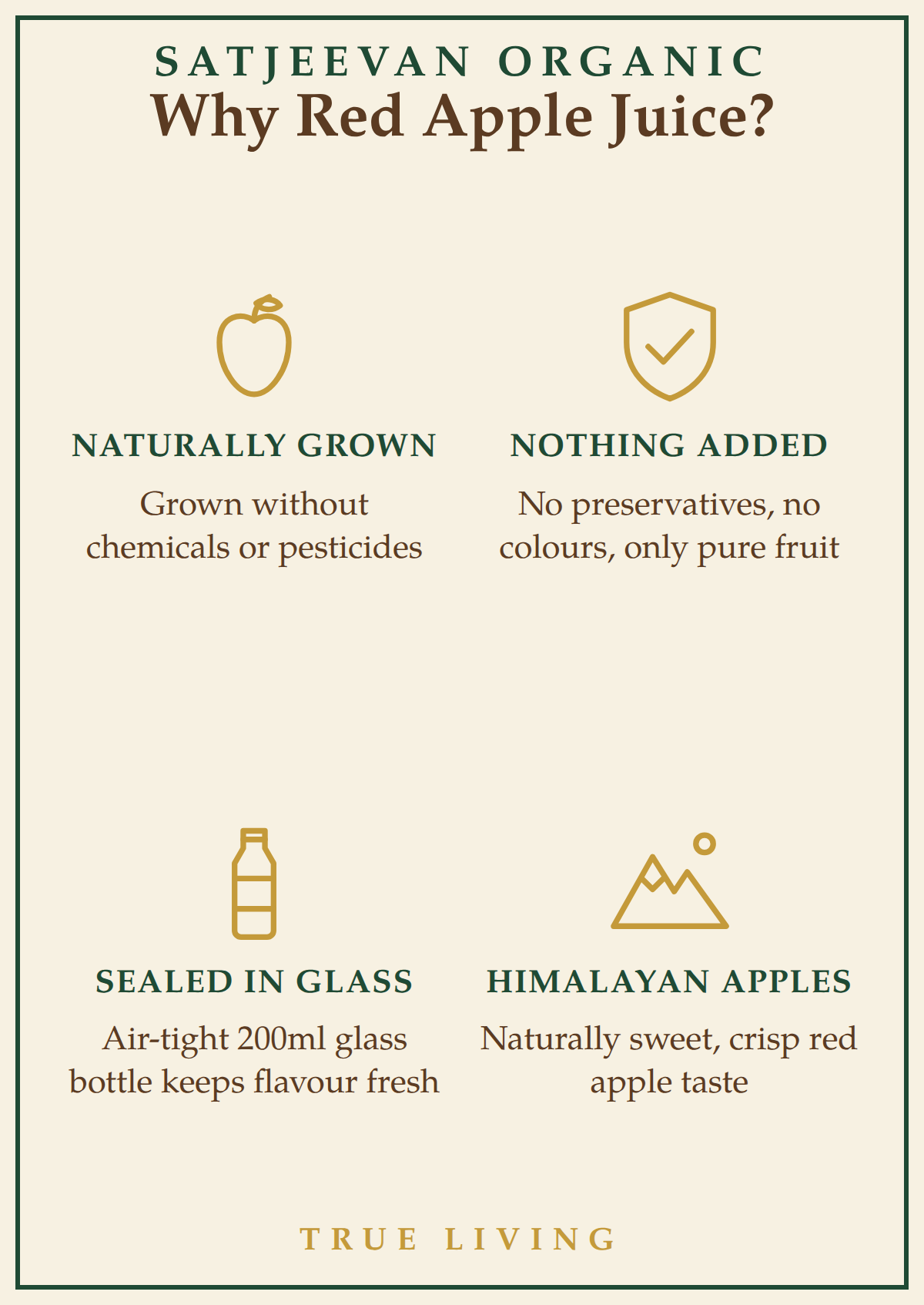 Organic Himalayan Red Apple Juice 200ml