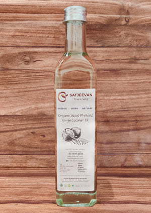 Organic Stone-Pressed Virgin Coconut Oil 500ml