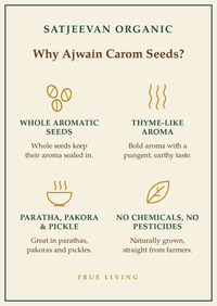 Organic Ajwain Carom Seeds 250g