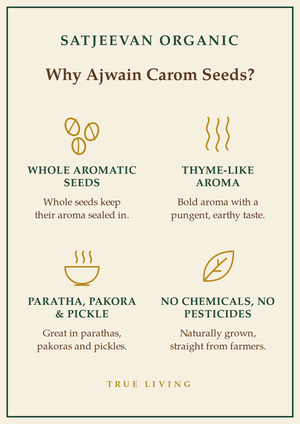 Organic Ajwain Carom Seeds 250g