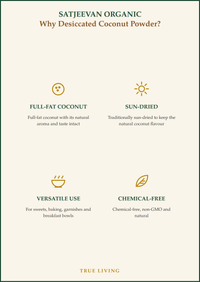 Organic Dessicated Coconut Powder 200g