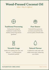 Organic Wood-Pressed Coconut Oil