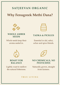 Organic Fenugreek Methi Dana 250g