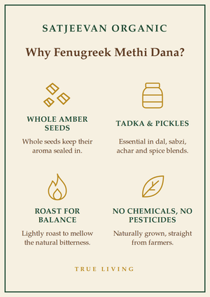 Organic Fenugreek Methi Dana 250g