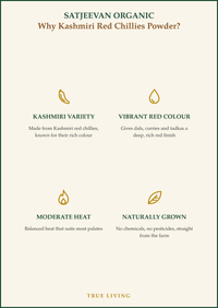 Organic Kashmiri Red Chillies Powder 250g