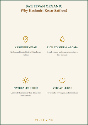 Organic Kashmiri Kesar Saffron 1g