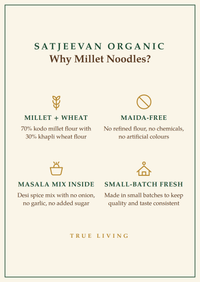 Organic Noodles Kodo Millet (30%KW) 200g
