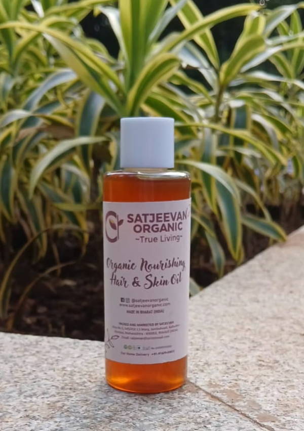 Organic Nourishing Hair & Skin Oil 100ml