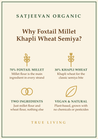 Organic Semiya Foxtail Millet (30%KW) 200g