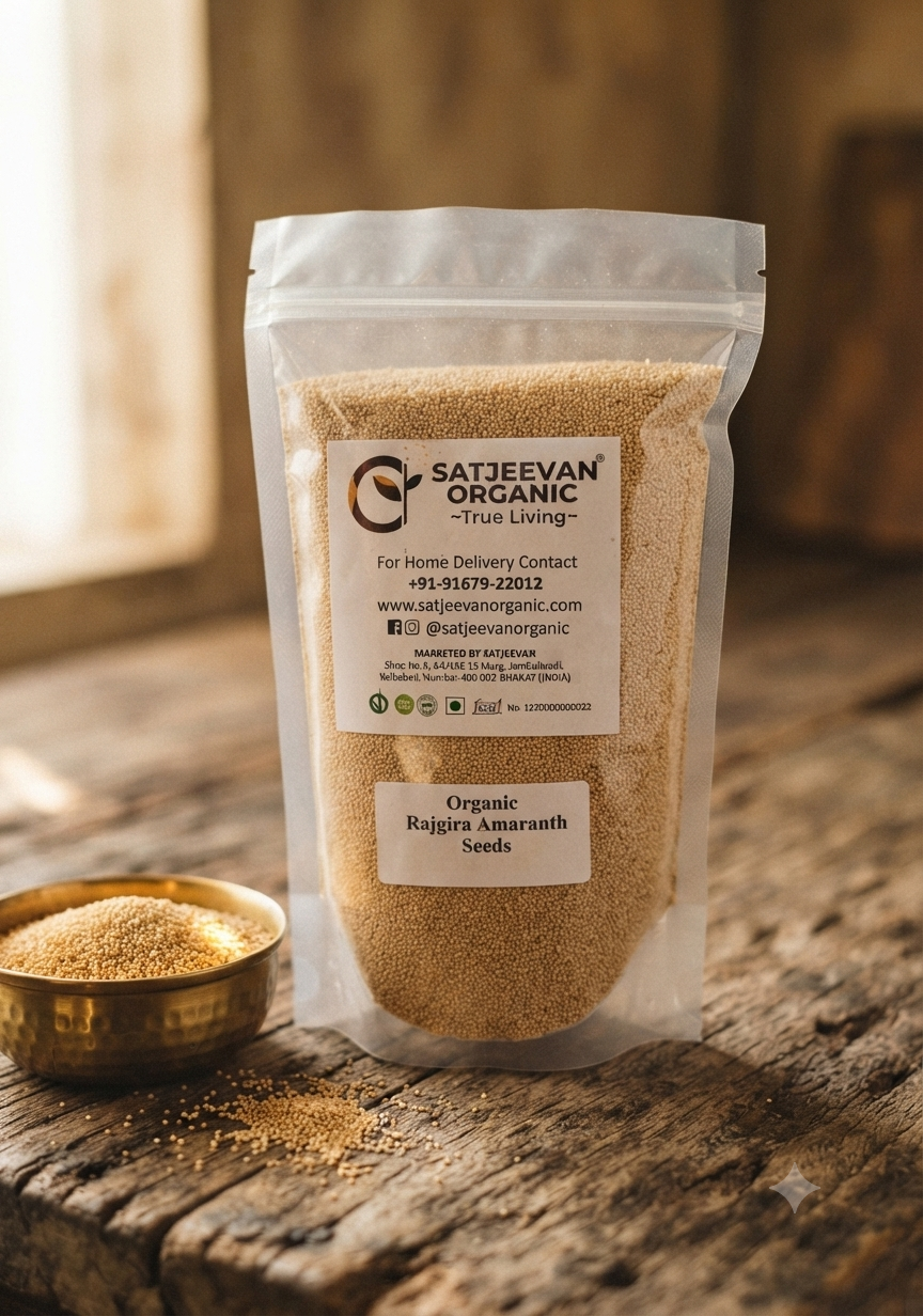 Organic Ramdana Amaranth Rajgira Seeds 500g