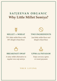 Organic Semiya Little Millet (30%KW) 200g