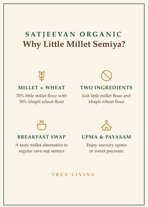Organic Semiya Little Millet (30%KW) 200g