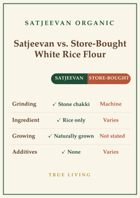 Organic Stone-Ground White Rice Flour 500g