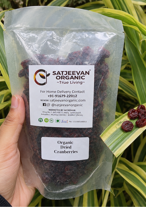 Organic Dried Cranberries 200g