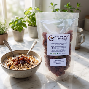 Organic Golden Munakka Raisins 200g