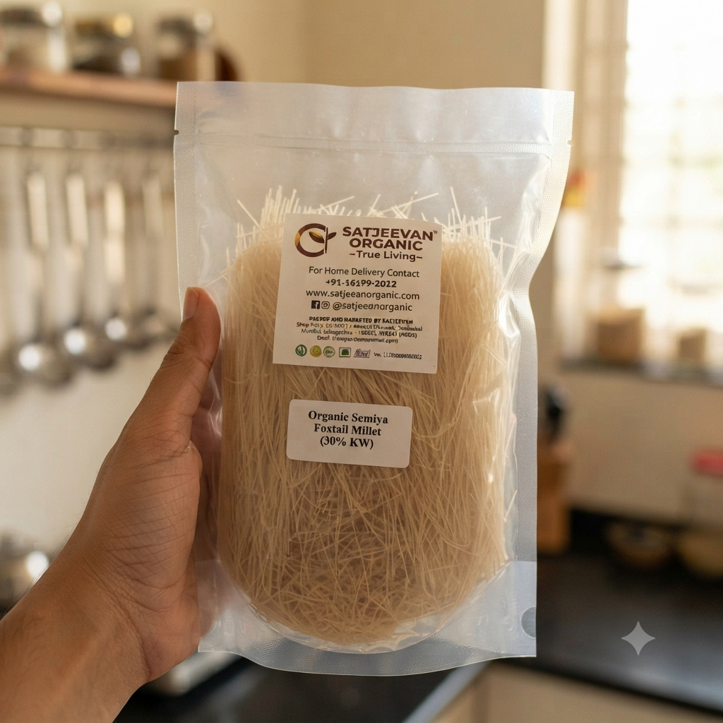 Organic Semiya Foxtail Millet (30%KW) 200g