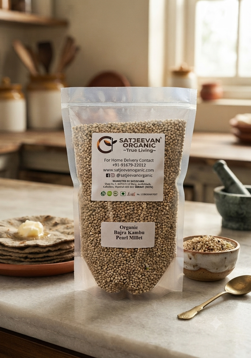 Organic Bajra Kambu Pearl Millet 500g