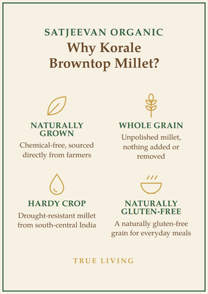 Organic Korale Browntop Millet 500g