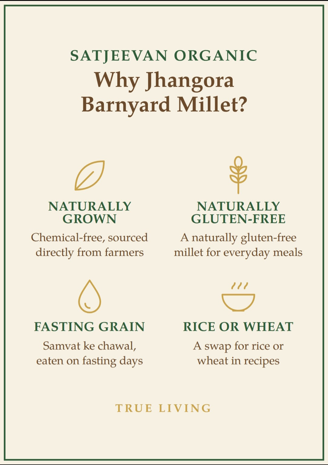 Organic Jhangora Barnyard Millet 500g