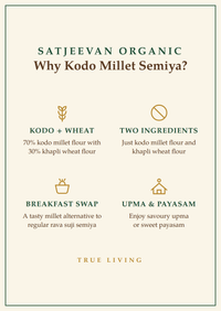 Organic Semiya Kodo Millet (30%KW) 200g