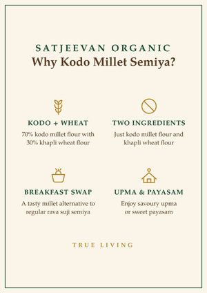 Organic Semiya Kodo Millet (30%KW) 200g